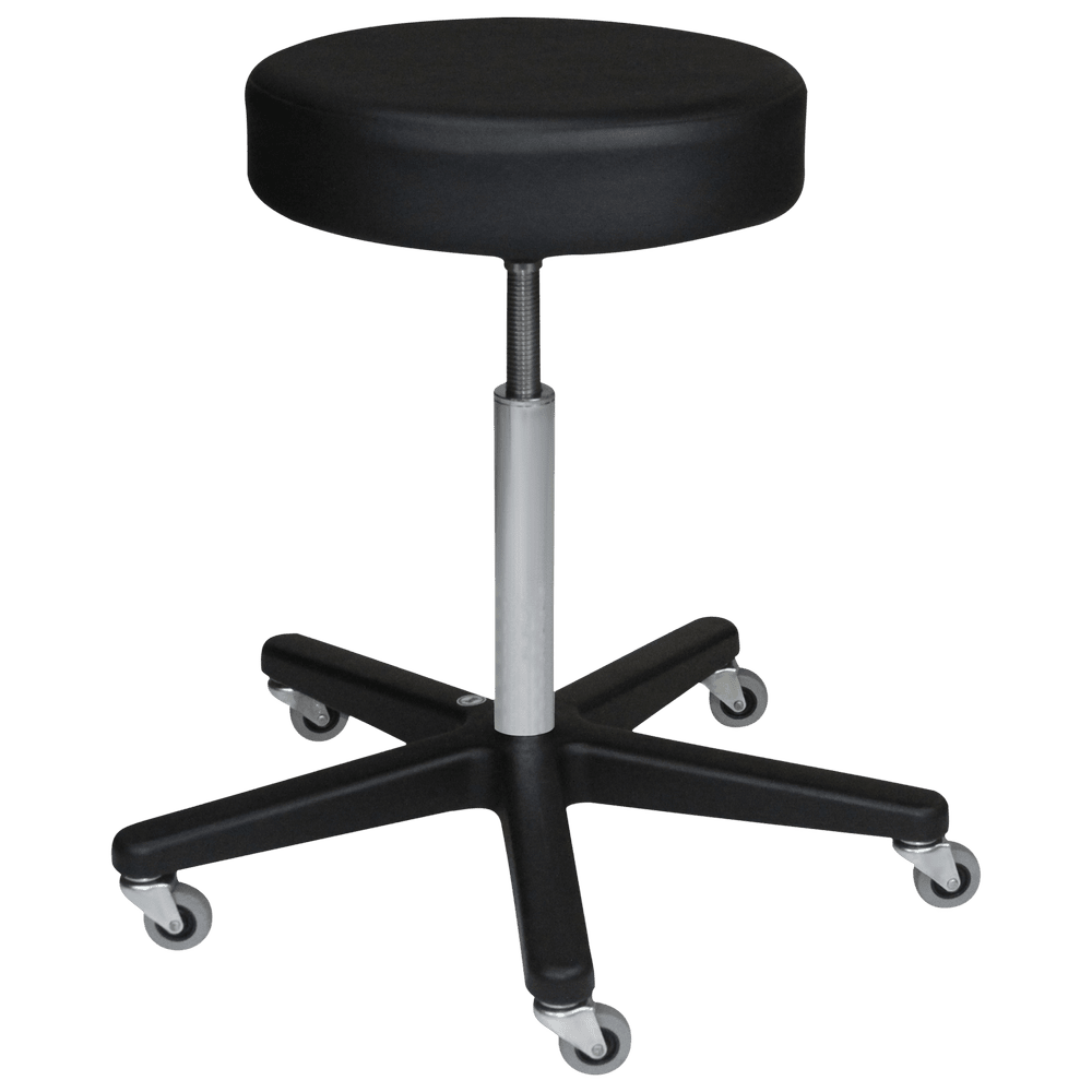 1113 Spindle-Adjusted Medical Exam Stool With or Without a
